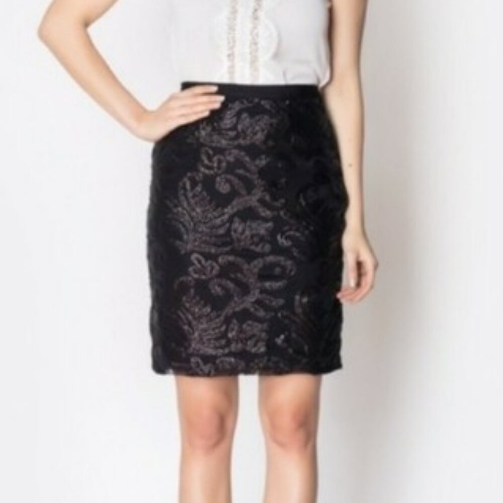 NEW Greylin Anthropologie Sequin Skirt